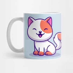 Cute Cat Sitting (2) Mug